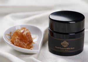 Bellsol Royal Honey and Milk Mask luxurious mask made with raw honey, royal jelly, cocoa and shea butter, jojoba oil, propolis. Best mask for dry skin, dry hands, dry bleached color treated hair with split ends.